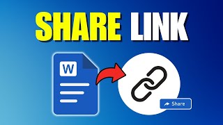 How To Share Word Document As a Link (Full Guide)