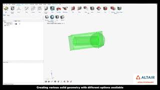 Learn HyperWorks Interface - Geometry Solids