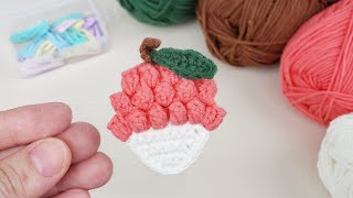 LYCHEE Hair Clip | Crochet Hair Accessories | SpringDay DIY