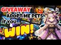 🌈WIN Adopt Me Pets BUT In DIFFERENT ROBLOX GAMES!!! #playadoptme