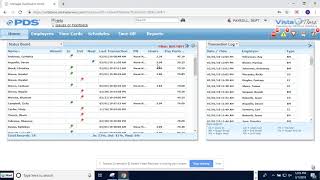 Vista Time Tutorial Status board hours update