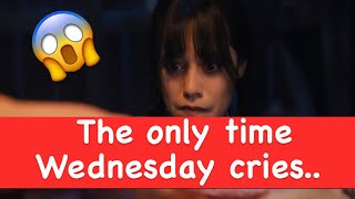 Jenna Ortega explains the only time Wednesday cries..