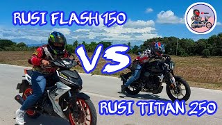 RUSI TITAN 250 vs RUSI FLASH 150