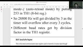 serial communication and Interrupts for 8051 unit 3