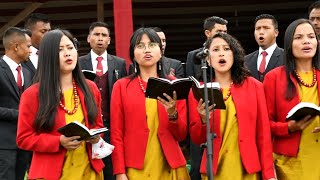 Jing rwai ribaibal kjp.Synod sepngi.Standing choir. At.Lyngkhoi.