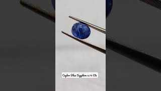 Available..... Natural Untreated Ceylon Blue Sapphire Gemstone  4.70 CTS