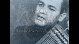 Raag Champak (Khayal \u0026 Tarana)  -by Ustad Umeed Ali Khan