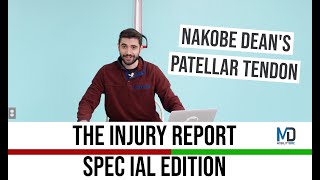 The NFL Injury Report - Nakobe Dean's Torn Patellar Tendon