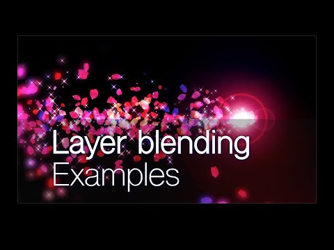 Layer Blending Examples - YouTube