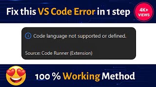visual studio | code language not supported or defined solution