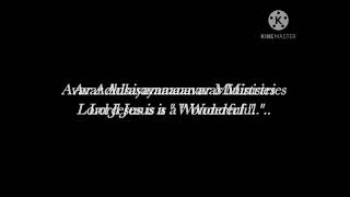 Worship / B. Albertson Mathews / Avar Adhisayamaanavar Ministries/