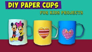 DIY Paper Cup Crafts: A Fun and Easy Guide for Kids' School Projects