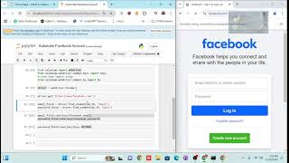 Facebook Login Using Python: Quick and Easy Guide! #Shaheencodingzone