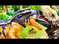 Dino Tracker Scorpius Rex vs Velociraptor | Claire and Dr Ian Malcom | Jurassic World  Fanmade Movie