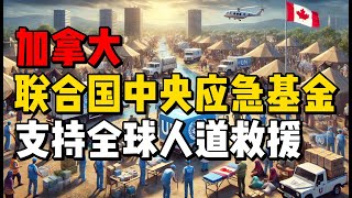 加拿大联合国中央应急基金，支持全球人道救援