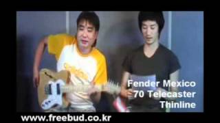 [프리버드] 414회 Todays Gear Fender Mexico Classic Series 72 Telecaster Thinline