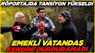 EMEKLİ VATANDAŞ KENDİNİ DURDURAMADI... TANSİYON YÜKSELDİ! | Zeytinburnu Sokak Röportajları