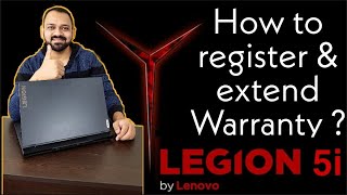 How to Register Lenovo Legion 5i and Extend Warranty | Lenovo Legion 5i | Best Gaming Laptop