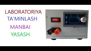 laboratoriya ta'minlash manbai yasash