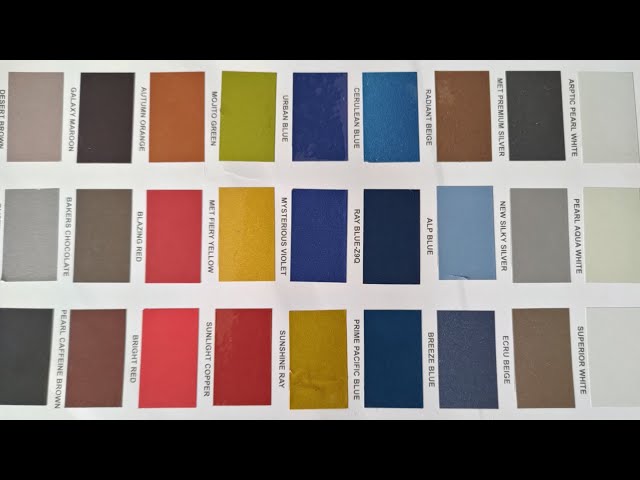 Ppg Metallic Paint Color Chart UK Sale | Dpise2022.dps.uminho.pt