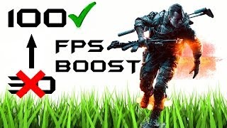 BattleField 4 | How to Boost your FPS | (Frames Per Second)