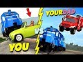 Emergency behavior: YOU vs YOUR DAD ✅ BeamNG.Drive