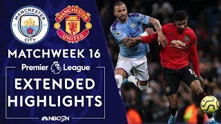Manchester City v. Manchester United | PREMIER LEAGUE HIGHLIGHTS | 12/07/19 | NBC Sports