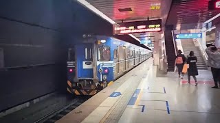 【車站系列】4240次EMU500區間車南港出站[西門子GTO-VVVF完整加速音]