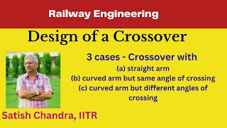 #railwayengineering Design of a #crossover #Coles Design and #IRS Method, with all calculations