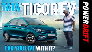 Tata Tigor EV | First Drive Review | Can You Live With It? | PowerDrift