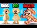 Can We Go NOOB vs PRO vs HACKER In This CREEPY TALKING BEN APP!? (BEN CAN SEE YOU!?)