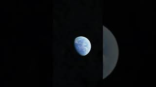 explosión del planeta tierra visto por astronautas desde la luna#short