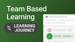 Learning Journey: Team Based Learning