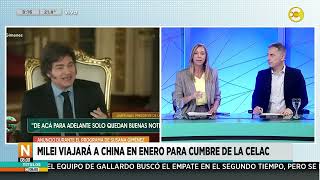 Milei viajará a La República Popular China en enero para la cumbre de la CELAC │N8:00│ 30-09-24