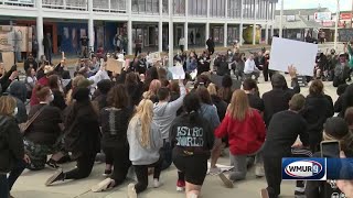 Peaceful protest organized in Hampton over death of George Floyd