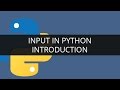 Introduction to Input in Python | Edureka