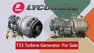 Lycoming T53 Turbine Engine TM1000 1MW Brand New Turbine Generator