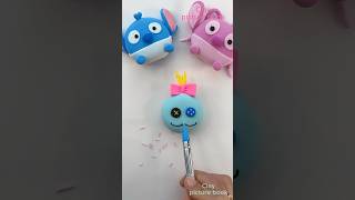 ✨🦋✨Lilo \u0026 Stitch, Scrump 🌺 Clay art 🌴#liloystitch #shorts #clay #disney