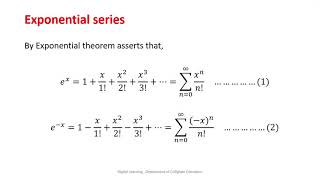 exponential series