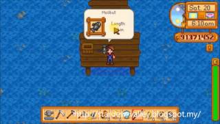 How to fish in Stardew Valley。在星霧谷物語釣魚的技巧。