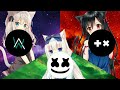 .•♫•Nightcore•♫•. "Alan Walker vs Marshmello vs Martin Garrix pt2." (Compilation) - (2019)