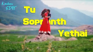 Tu Sopnanth Yethai Konkani song | konkani voice | #hindisong #konkan #goa