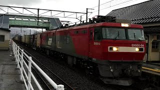 【2021/03/13 ダイヤ改正当日･東北本線を走る貨物列車】3058ﾚ(帯広貨物→隅田川)