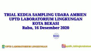 pengambilan contoh uji pemantauan kualitas udara ambien dan partikulat debu