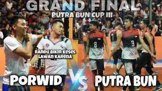 RANDU KEBINGUNGAN BLOCK SPIKE CEPAT DARI DEK LO ||  GRAND FINAL PUTRA BUN CUP III @VOLIMANIABALII