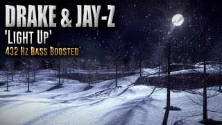 Drake- Light Up Ft. Jay-Z | Thank Me Later Remaster (Lyric Video)(432Hz)[8D Audio]