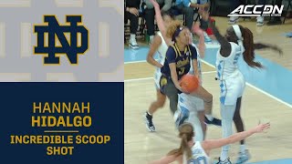 ND's Hannah Hidalgo Impresses Even Herself