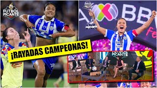 LIGA MX femenil. ¡MONTERREY CAMPEÓN! Las Rayadas vencen al América en penales | Futbol Picante