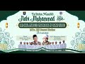 LIVE | TA'DZIM MAULID NABI MUHAMMAD SAW MTs NU BANAT KUDUS  3 OKTOBER 2024