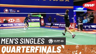 VICTOR Hong Kong Open 2023 | Kenta Nishimoto (JPN) vs. Rasmus Gemke (DEN) | QF